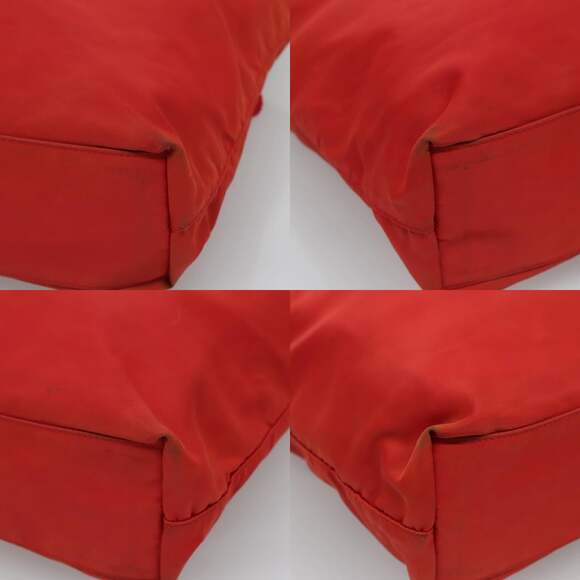 PRADA Tote Bag Nylon Red
